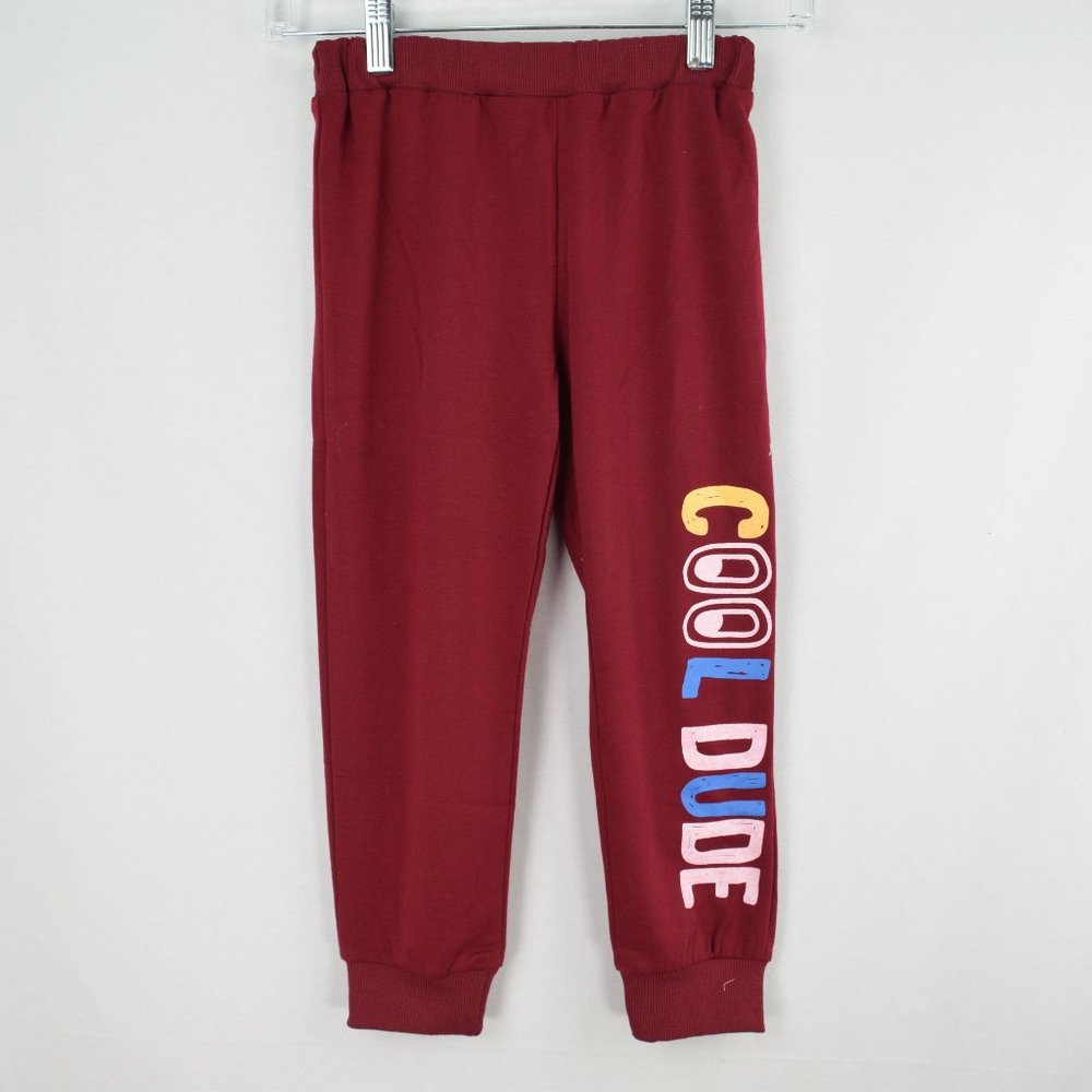 Brand Pat Pat,Size 4-5Y, Color Solid Red With Yellow, White, And Blue On Letters